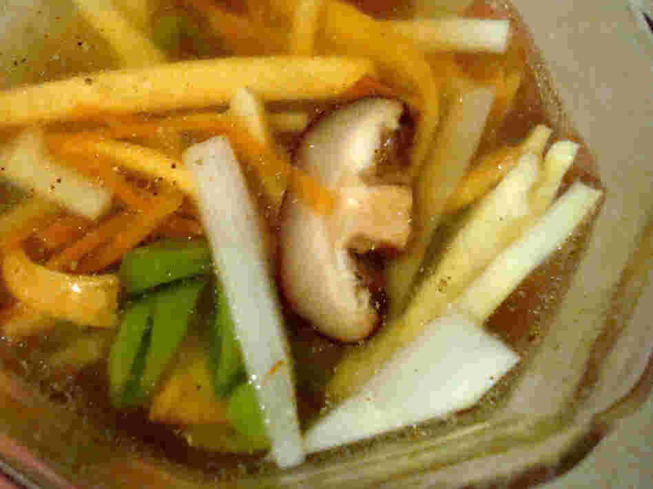 Sparkling Broth With Bamboo