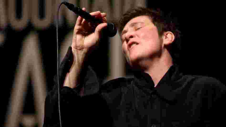 k.d. lang performs on Mountain Stage, way back in 2004.
