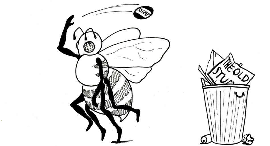 Nonchalant bee Nonchalant bee