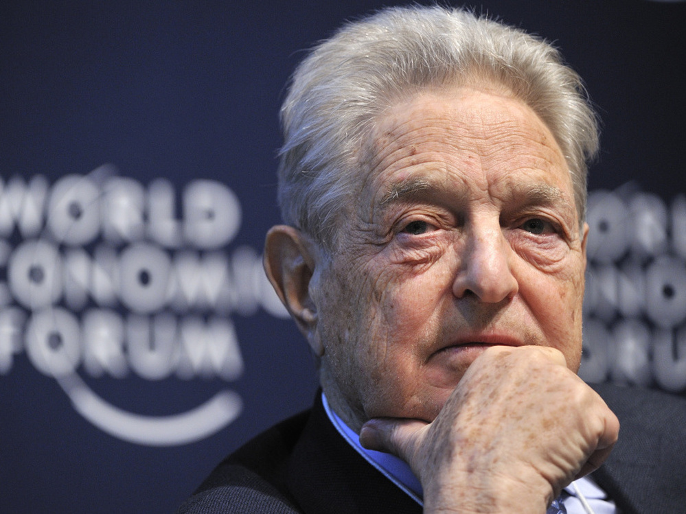 George Soros founded The Open Society Institute, which donated $1.8 million to NPR's Impact of Government project.