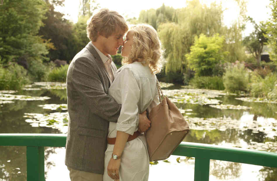 Owen Wilson is a writer with a block — and a fiancee (Rachel McAdams) who may be part of the problem — in Woody Allen's latest romance. Owen Wilson is a writer with a block — and a fiancee (Rachel McAdams) who may be part of the problem — in Woody Allen's latest romance.
