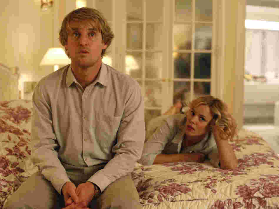 Owen Wilson, playing the time-traveling hero Gil, wants to write novels instead of movies, much to the horror of his fiancee Inez, played by Rachel McAdams.