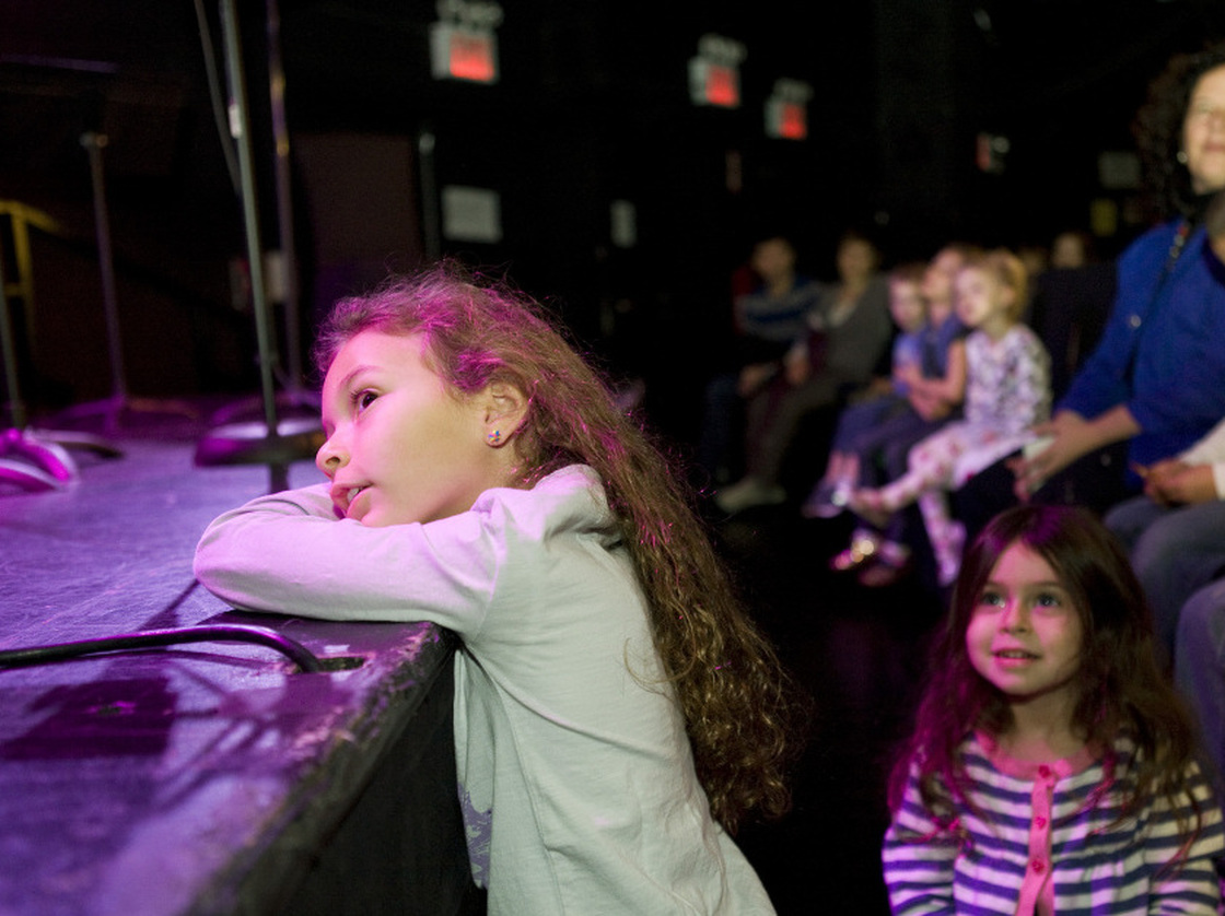 Up close and very personal: young listeners get a taste of classical music at New York's Baby Got Bach.