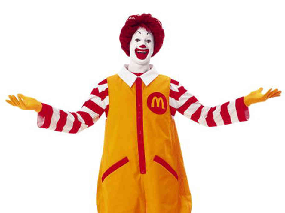 Ronald McDonald is here to stay, McDonald's CEO said at a shareholder meeting outside Chicago.