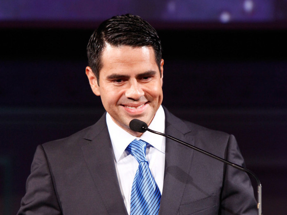 Univision Networks President Cesar Conde attends a charity gala in New York City.  Millions of viewers tune in to Univision each week, and it's growing faster than any other TV network in the country.