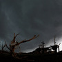 A cross stood atop a church that was severely damaged by a tornado Sunday in Joplin, Mo., as a severe storm passed overhead earlier today (May 23, 2011). A cross stood atop a church that was severely damaged by a tornado Sunday in Joplin, Mo., as a severe storm passed overhead earlier today (May 23, 2011).