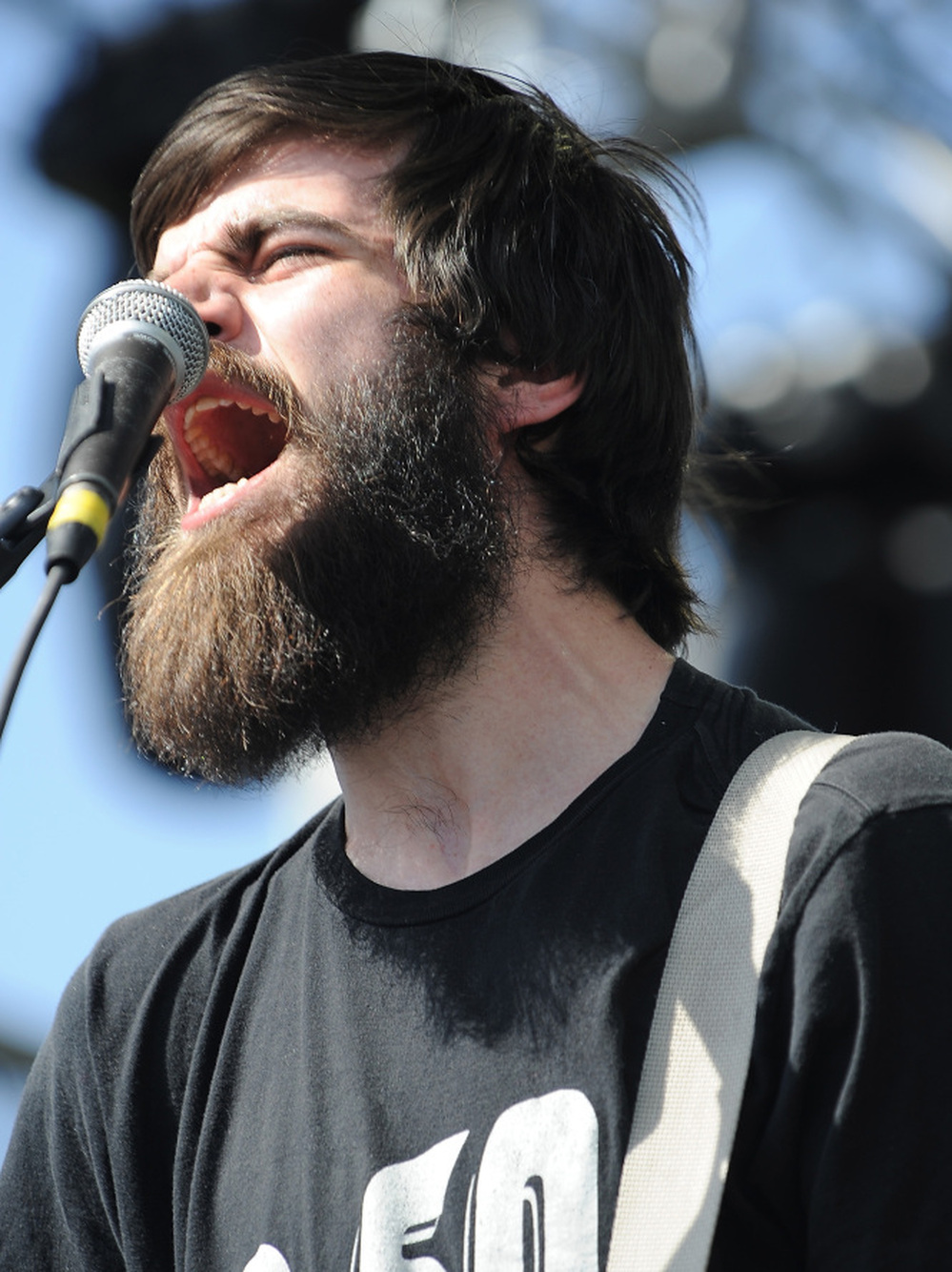 Patrick Stickles performs with Titus Andronicus.