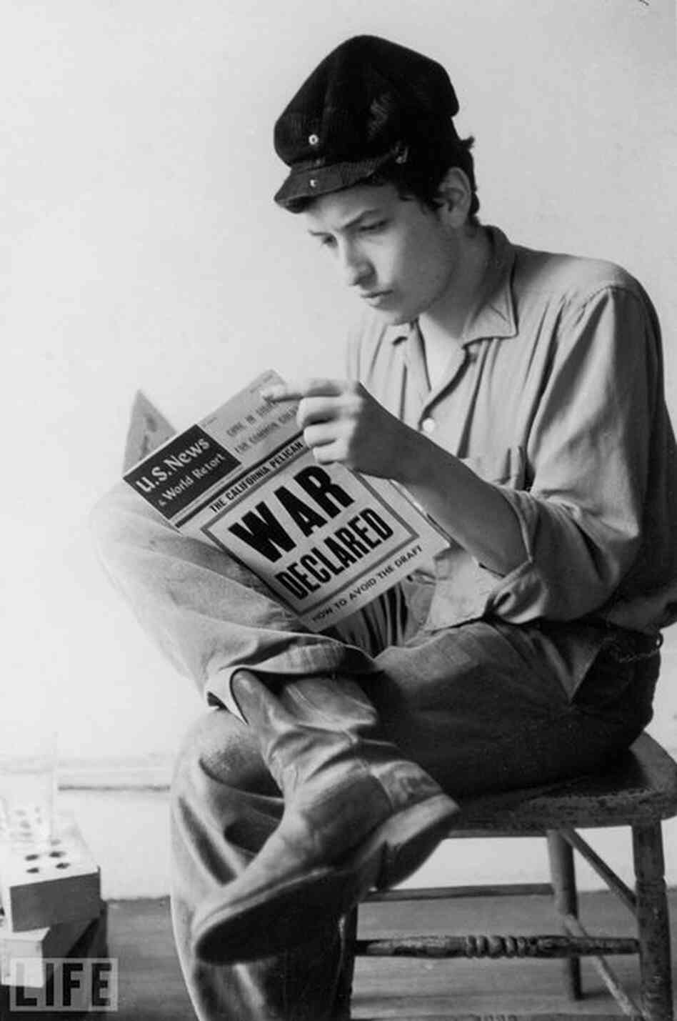 Robert Allen Zimmerman, known to most as Bob Dylan, was born May 24, 1941. The native Minnesotan relocated to the Big Apple in 1961 after dropping out of college; he's shown here in 1962. 