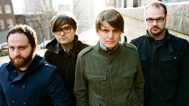 Death Cab for Cutie (from left): Nick Harmer, Ben Gibbard, Chris Walla, Jason McGerr.