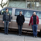 Left to right: Alex Westcoat, Andy Fitts and David Bazan.