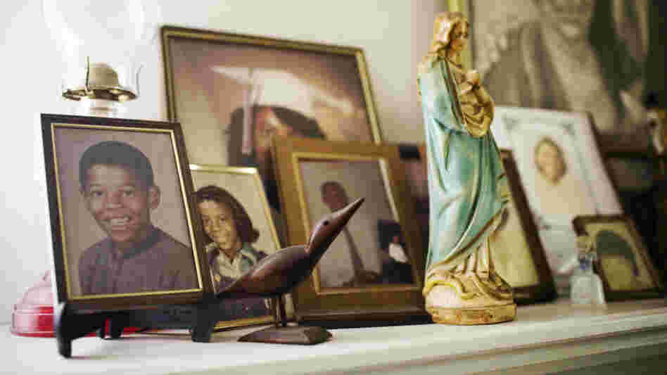 At left, a school portrait of Robert Dixon Jr., on the mantle of his father's home in Stockton, Calif. Though friends and family swear he is a reformed man, Dixon is unlikely to win parole because a test has determined he is a psychopath. At left, a school portrait of Robert Dixon Jr., on the mantle of his father's home in Stockton, Calif. Though friends and family swear he is a reformed man, Dixon is unlikely to win parole because a test has determined he is a psychopath.