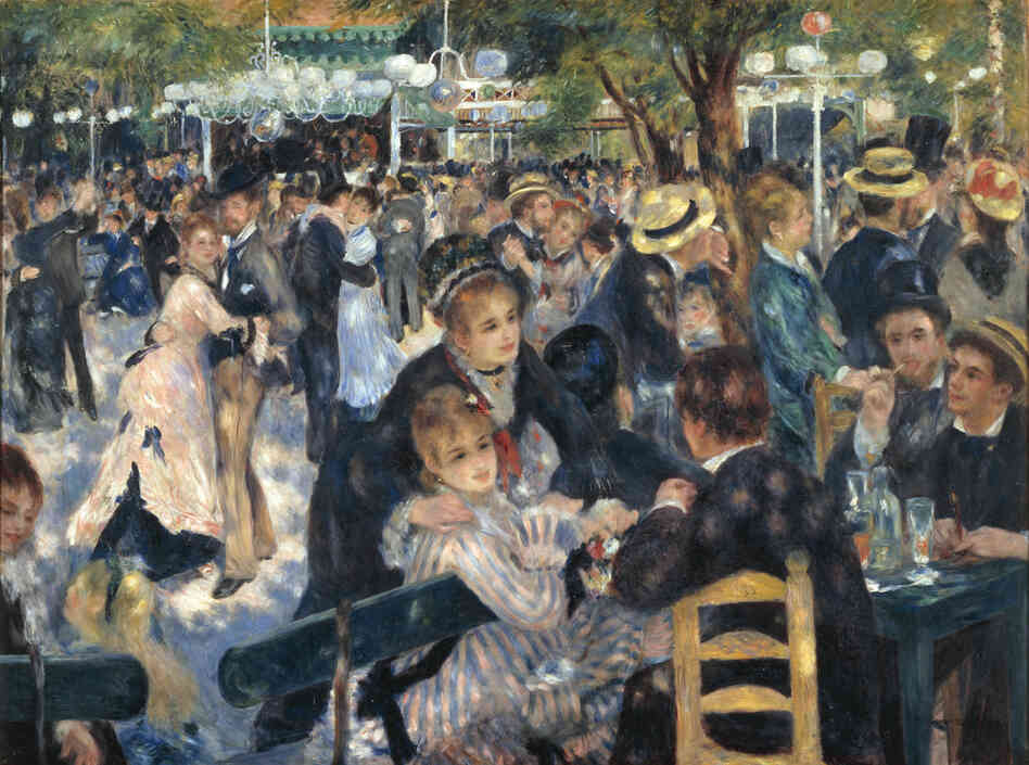 Caillebotte purchased Renoir's Dance at Le moulin de la Galette and many other Impressionist works long before they were popular. Works in his collection by the likes of Monet, Renoir, Pissarro and more would one day be recognized among the world's greatest Impressionist works.
