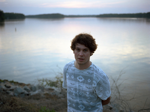 Ernest Greene of Washed Out. Ernest Greene of Washed Out.