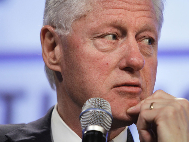 Former President Bill Clinton "inadvertently misspoke" at a fiscal policy conference, May 25, 2011.