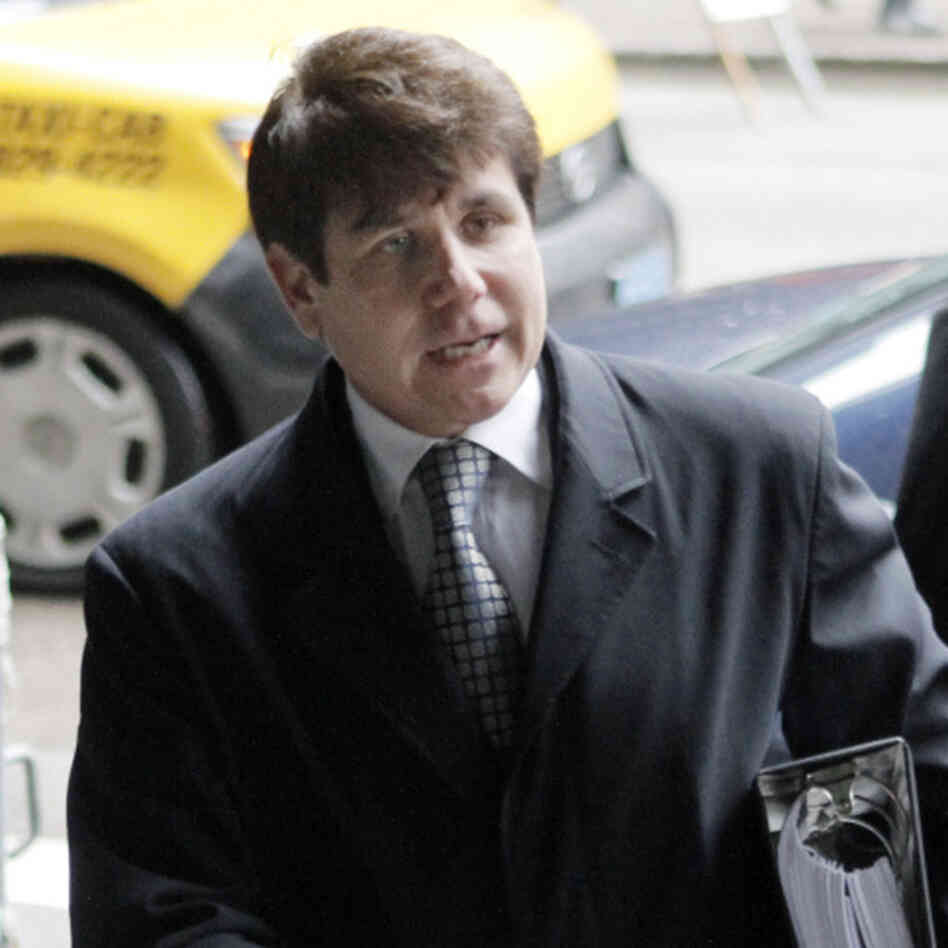 Former Illinois Gov. Rod Blagojevich (D), as he arrived at federal court in Chicago earlier today (May 26, 2011). Former Illinois Gov. Rod Blagojevich (D), as he arrived at federal court in Chicago earlier today (May 26, 2011).