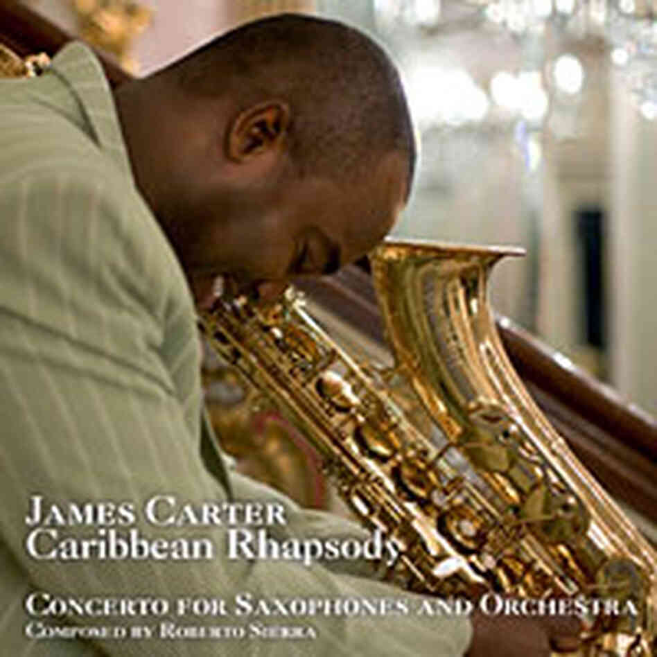 Cover for James Carter's Caribbean Rhapsody. Cover for James Carter's Caribbean Rhapsody.