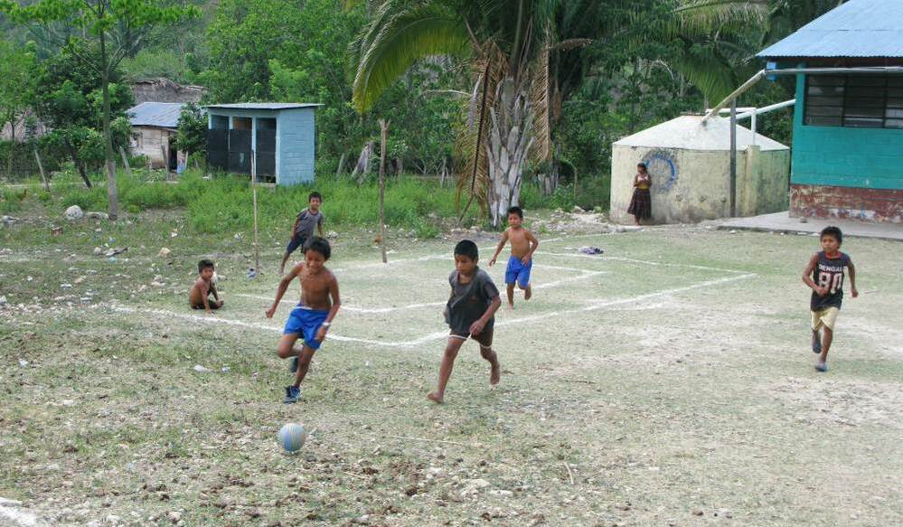 The village of Limon, in the Peten region of northern Guatemala, is a very poor area similar to where the Zetas cartel is grabbing territory. There's no electricity, water is trucked in and people cook over open fires.