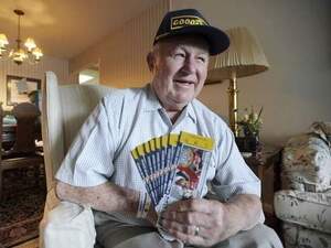 Robert Joss has his tickets ready for this year's Indy 500 - as he has every year since Harry Truman was president. Robert Joss has his tickets ready for this year's Indy 500 - as he has every year since Harry Truman was president.