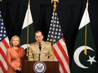 Secretary of State Hillary Rodham Clinton and Adm. Mike Mullen, chairman of the Joint Chiefs of Staff, were in Islamabad today (May 27, 2011). Secretary of State Hillary Rodham Clinton and Adm. Mike Mullen, chairman of the Joint Chiefs of Staff, were in Islamabad today (May 27, 2011).