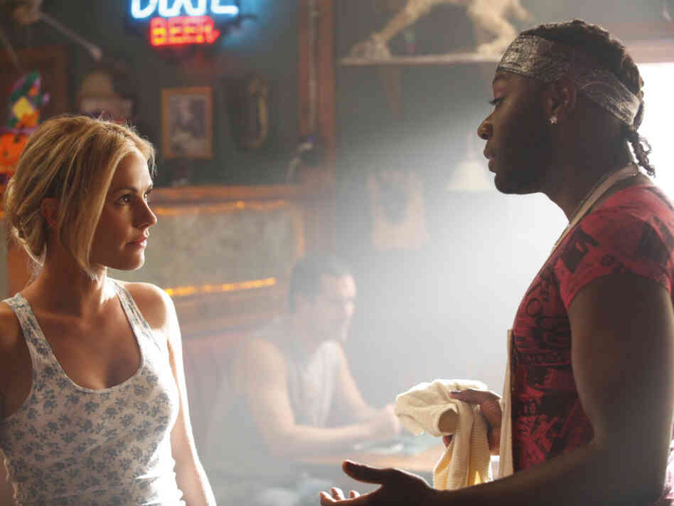 Sookie Stackhouse (Anna Paquin) and Lafayette Reynolds (Nelsan Ellis) return to the Louisiana bayou for True Blood's fourth season.