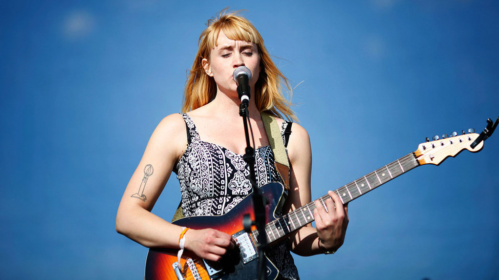 Wye Oak performs at the 2011 Sasquatch Music Festival.
