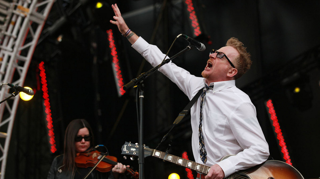 Flogging Molly performs at the 2011 Sasquatch Music Festival.