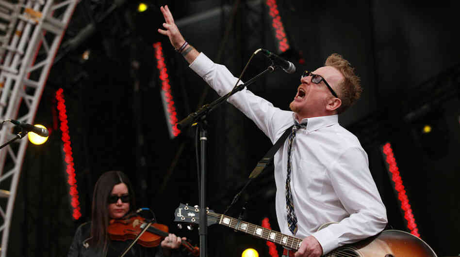 Flogging Molly performs at the 2011 Sasquatch Music Festival.