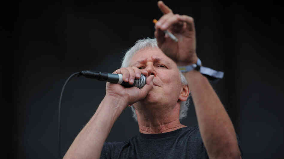 Bob Pollard of Guided By Voices performs live at the 2011 Sasquatch Music Festival.