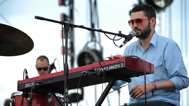 S. Carey performs at the 2011 Sasquatch Music Festival.