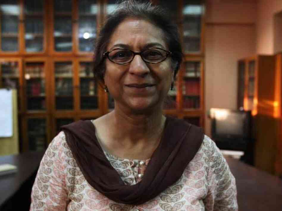 Asma Jehangir, a human rights advocate and lawyer in Lahore, Pakistan, is an outspoken critic of the military.