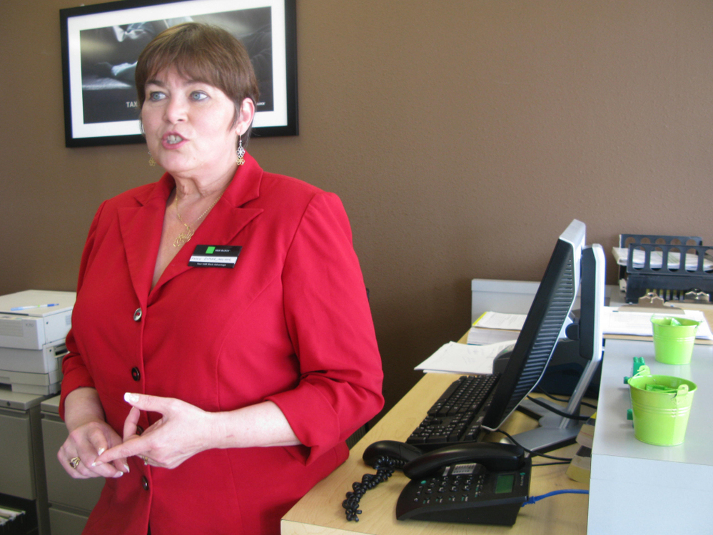 Karen Butler could get her American accent back with intensive speech therapy, but she likes her new one.