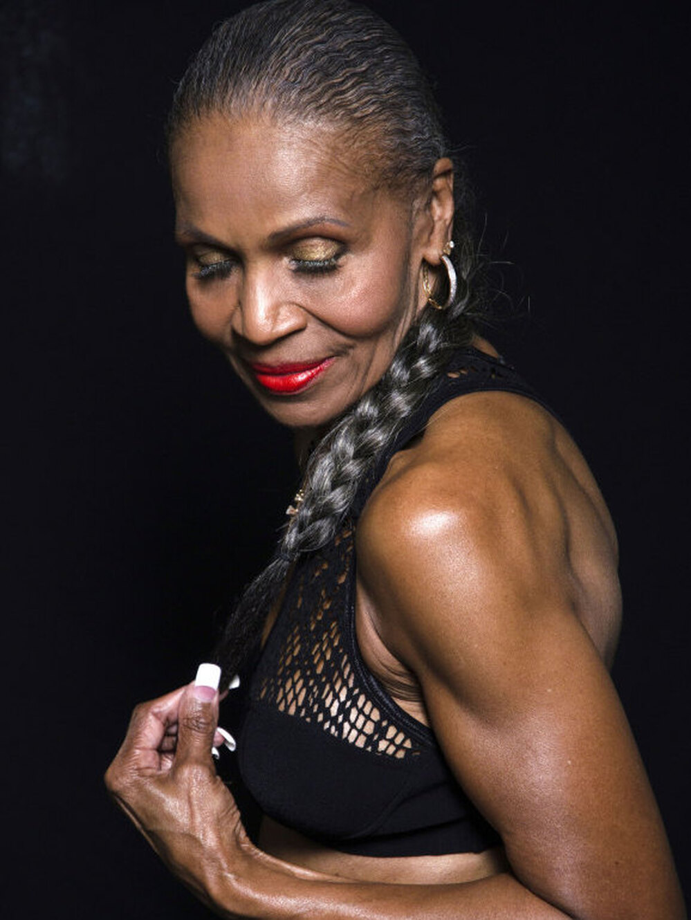 Ernestine Shepherd holds the Guinness World Record for the oldest competitive female bodybuilder in the world.