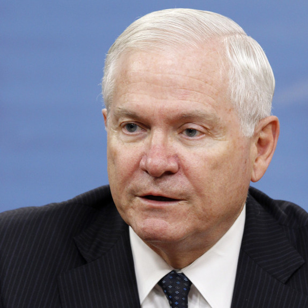 Secretary of Defense Robert Gates.