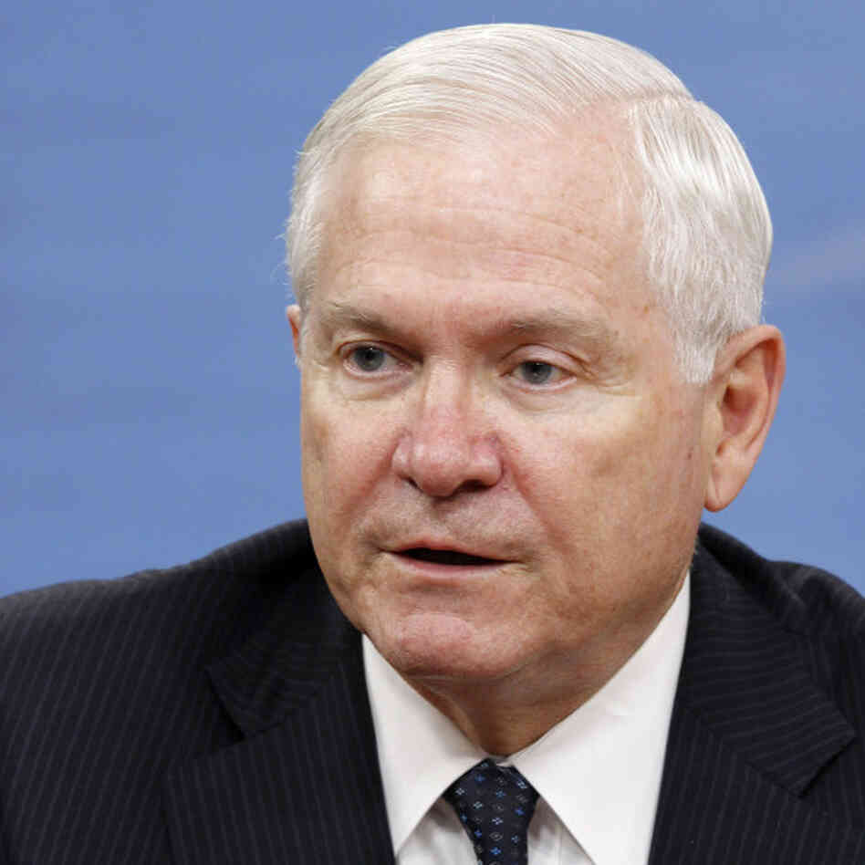 Secretary of Defense Robert Gates.