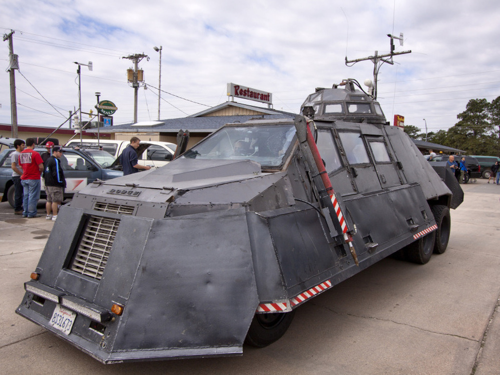 The TIV-2 is Sean Casey's second TIV model. The first, TIV-1, weighed 15,000 pounds and could only go 80 mph.