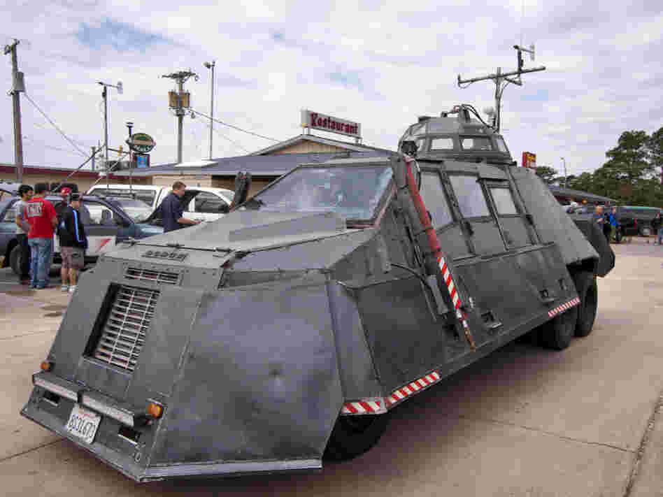 The TIV-2 is Sean Casey's second TIV model. The first, TIV-1, weighed 15,000 pounds and could only go 80 mph.