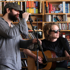 The Black Angels perform a Tiny Desk Concert at the NPR Music offices. The Black Angels perform a Tiny Desk Concert at the NPR Music offices.