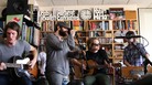 The Black Angels perform a Tiny Desk Concert at the NPR Music offices. The Black Angels perform a Tiny Desk Concert at the NPR Music offices.