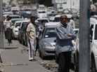 A long line for gas; Saturday (May 28, 2011) in Tripoli. A long line for gas; Saturday (May 28, 2011) in Tripoli.