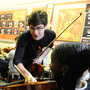 Nathan Schram instructs students in the classroom. Nathan Schram instructs students in the classroom.