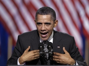 President Barack Obama speaks at a fundraiser at Sony Pictures Studios in Culver City, Calif., on April 21, 2011. Obama was out West selling his big picture deficit-reduction plan, but many people are waiting for a quick fix to their own economic problems caused chiefly by persistent unemployment and the crippled housing market. President Barack Obama speaks at a fundraiser at Sony Pictures Studios in Culver City, Calif., on April 21, 2011. Obama was out West selling his big picture deficit-reduction plan, but many people are waiting for a quick fix to their own economic problems caused chiefly by persistent unemployment and the crippled housing market.