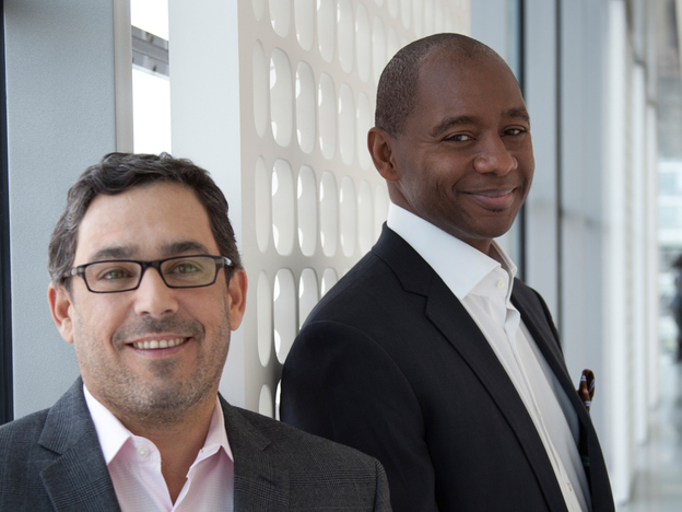 Branford Marsalis (right) and Joey Calderazzo. (Marsalis Music)