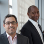 Branford Marsalis (right) and Joey Calderazzo.