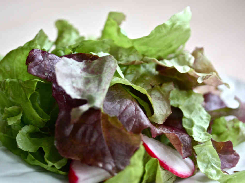 Catch-All Herb Salad With Lemon-Sage Vinaigrette