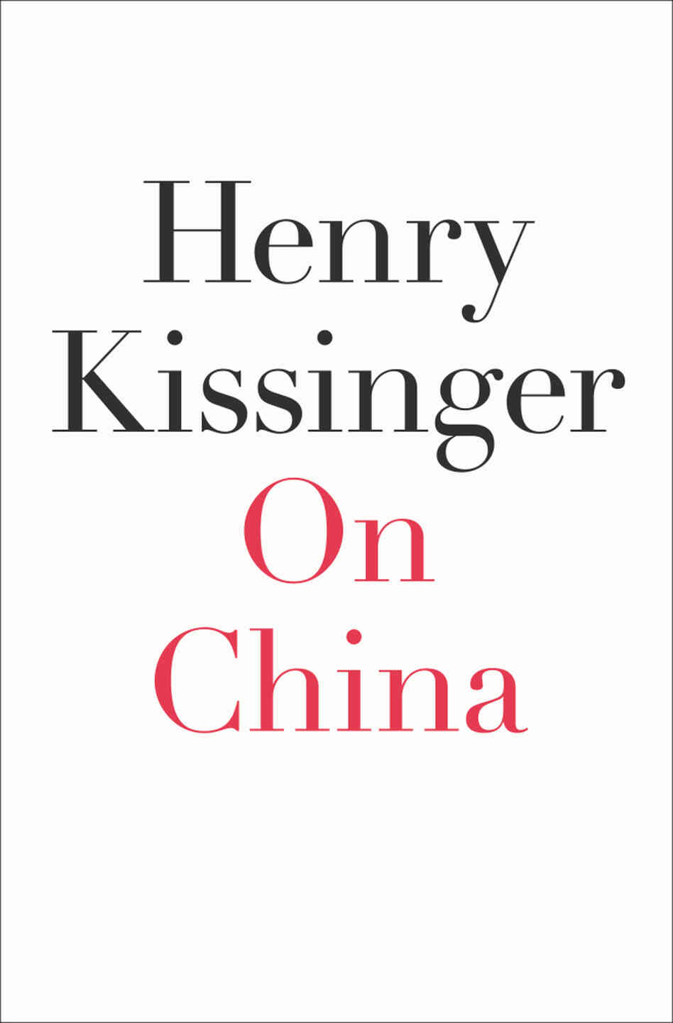 Cover of On China Cover of On China