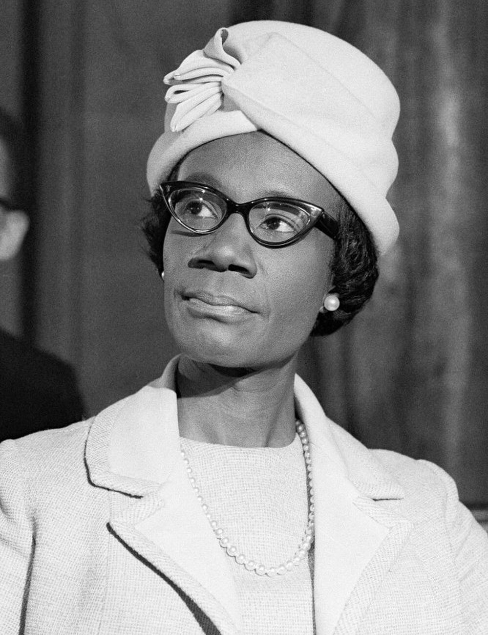 Shirley Chisholm, seen in 1968, received the votes of 151 delegates at the 1972 Democratic convention.