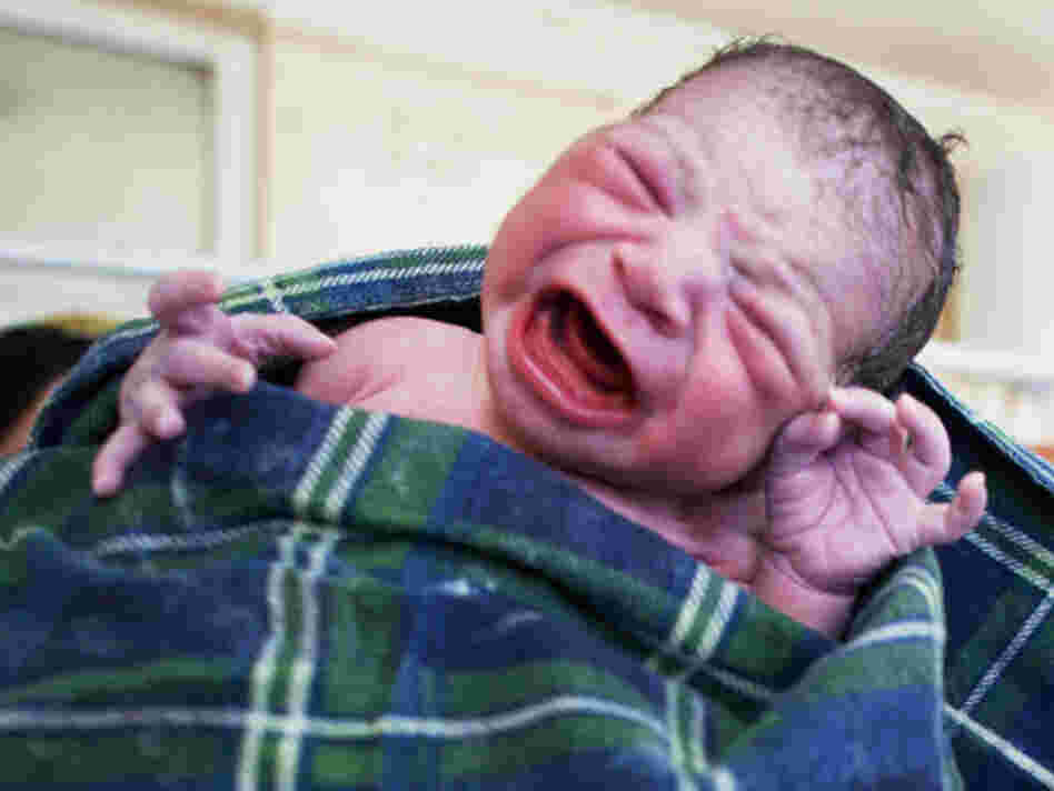 A new baby is born. A new baby is born.