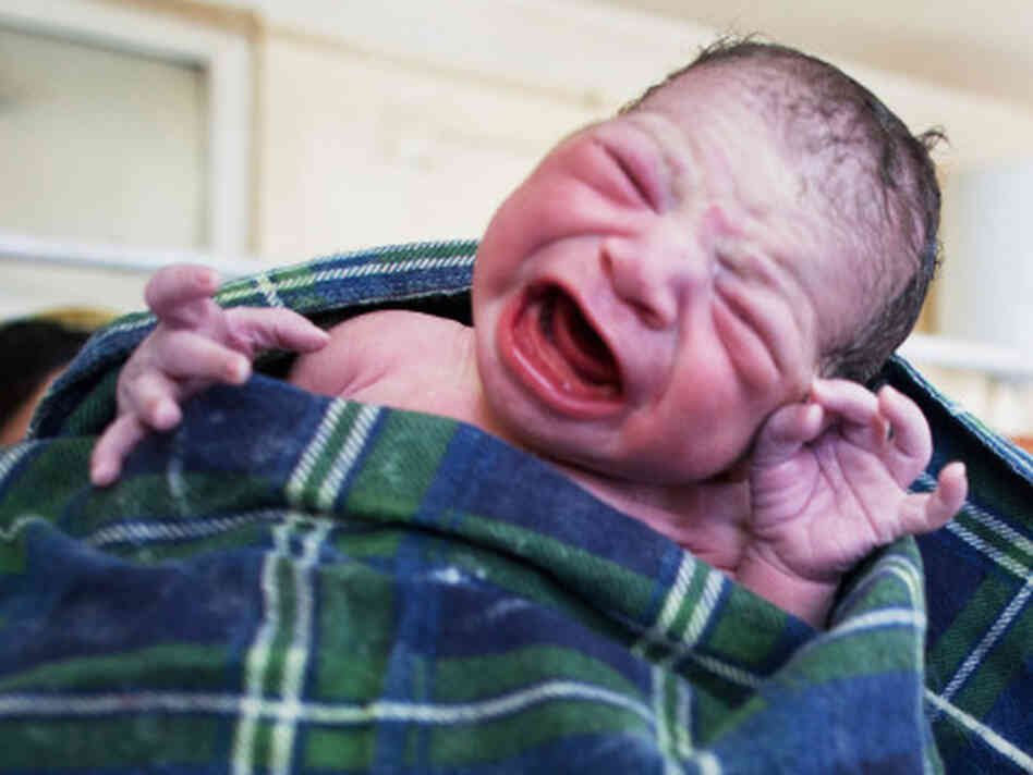 A new baby is born. A new baby is born.