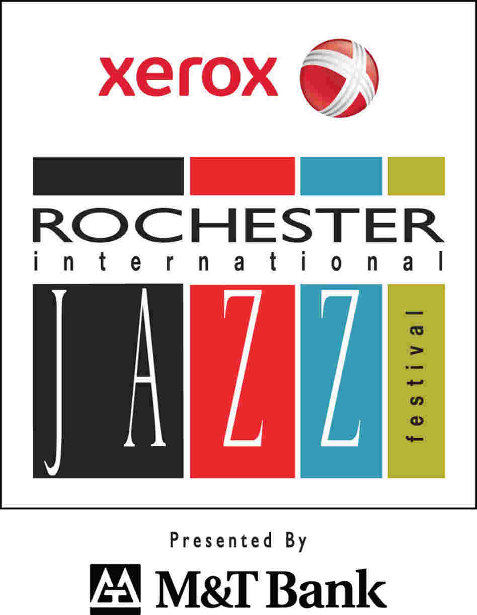 The Xerox Rochester International Jazz Festival logo.
