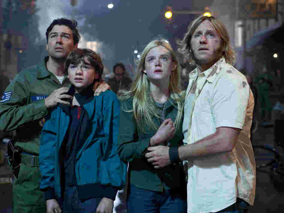 Kyle Chandler, Joel Courtney, Elle Fanning and Ron Eldard star in J.J. Abrams' new movie Super 8.
